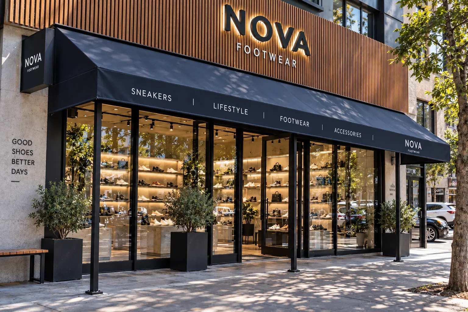 Branded Storefront Awnings