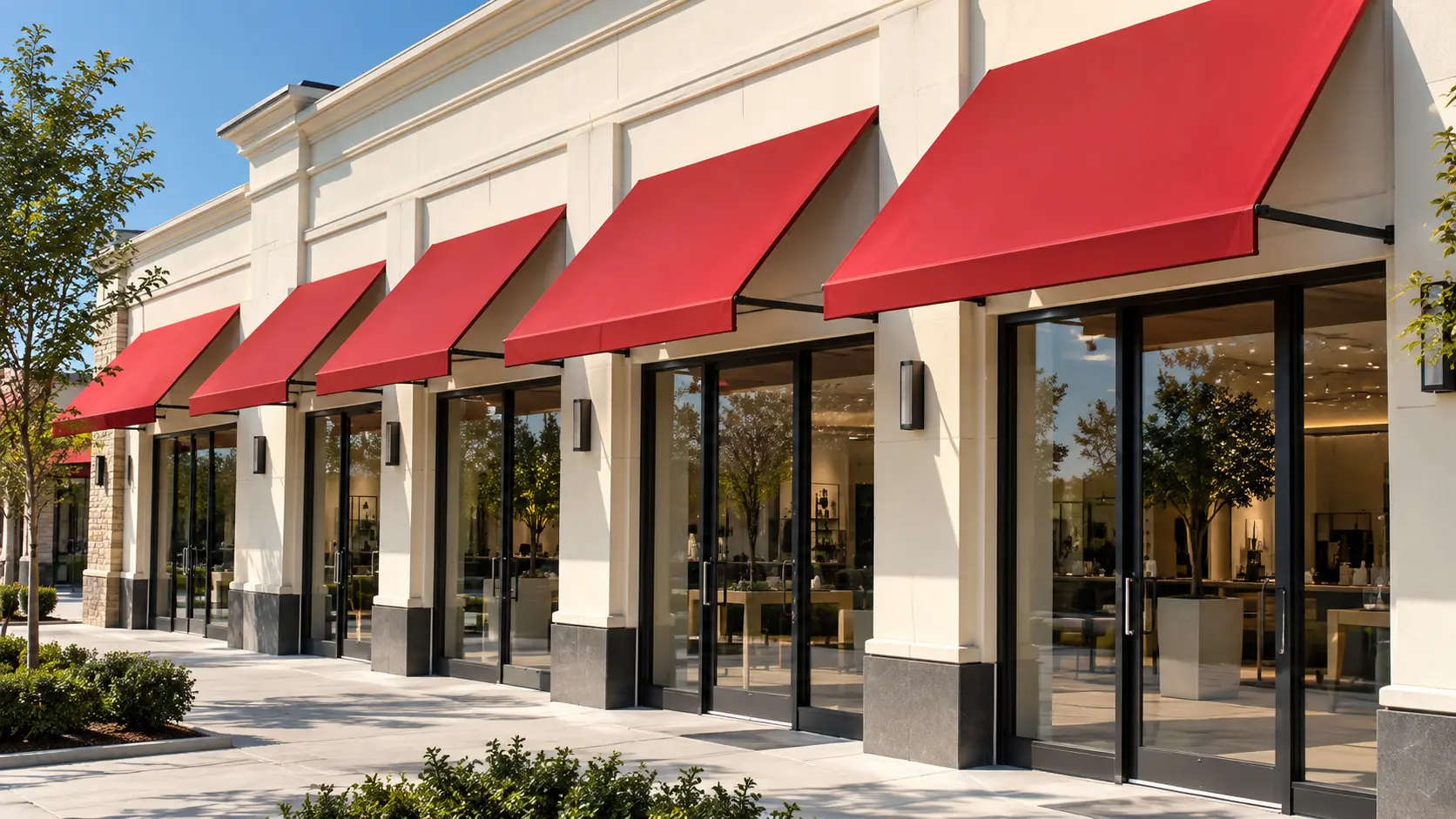 Retail Center Awnings